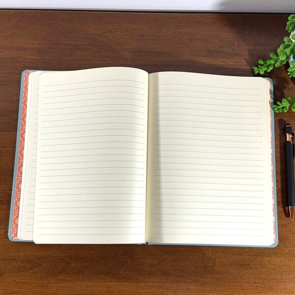 Hard Bound Bird Notebook Chirps & Tweets 7.5 x 10" 104 Sheets - Picture 4 of 6